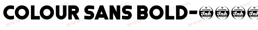 Colour Sans Bold字体转换